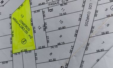 VENTA DE TERRENO INDUSTRIAL EN CARABAYLLO DE 6463 M2