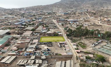 VENTA DE TERRENO EN PUENTE PIEDRA DE 1,750 M2