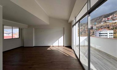 🏢 APARTAMENTO DUPLEX EN VENTA ; PISO 8vo📍HUANCARO DE 📐198.10m2.  ☎️📲📞