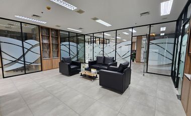 Disewakan Office space dengan Interior mewah sudah full furnish di The Smith, Alam sutera