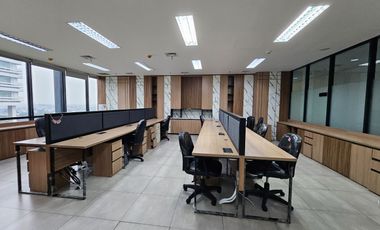 Disewakan Office space dengan Interior mewah sudah full furnish di The Smith, Alam sutera