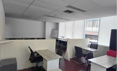 SEWA KANTOR DI JAKARTA PUSAT SALEMBA 89M2 FULL FURNISHED 130K NEGO