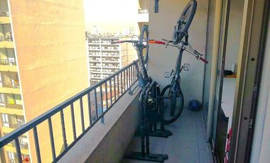 DEPARTAMENTO FRAY CAMILO HENRIQUEZ / ARGOMEDO, SANTIAGO, 1D, 1B, TERRAZA, ESTACIONAMIENTO, BODEGA Y PISCINA, A PASOS DEL METRO