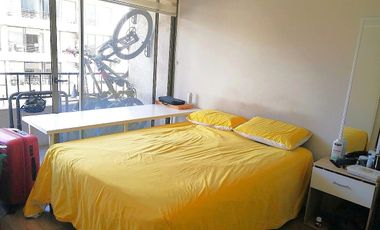 DEPARTAMENTO FRAY CAMILO HENRIQUEZ / ARGOMEDO, SANTIAGO, 1D, 1B, TERRAZA, ESTACIONAMIENTO, BODEGA Y PISCINA, A PASOS DEL METRO