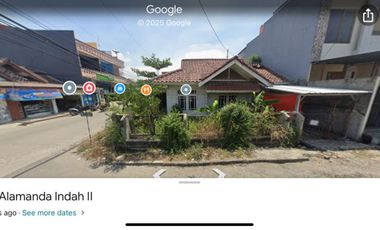 Dijual Rumah HOOK di Jalan Alamanda Indah, Kota Harapan Indah Bekasi