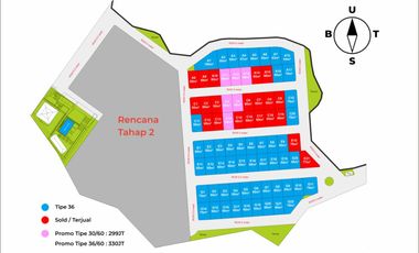 RUMAH MURAH MINIMALIS MODERN DALAM PERUMAHAN DEKAT PASAR GODEAN