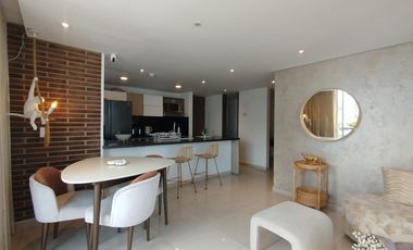 Apartamento en arriendo en Los Alpes en unidad cerrada,