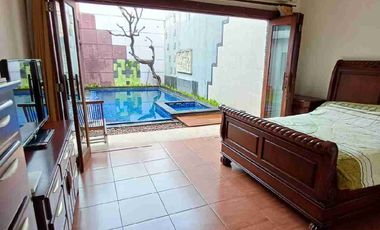 Sale rumah mewah ada pool one gate security 24jam jl6mtr dkt transmart