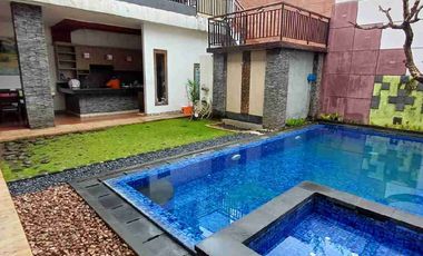Sale rumah mewah ada pool one gate security 24jam jl6mtr dkt transmart