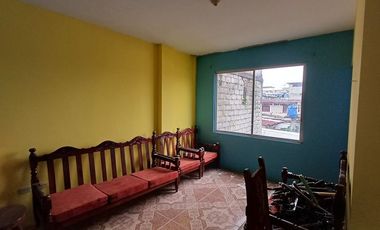 SE VENDE CASA (LOCAL COMERCIAL + DEPARTAMENTO) DE 2 PLANTAS 108 M2. DE CONSTRUCCIÓN, QUININDE – ESMERALDAS - ECUADOR