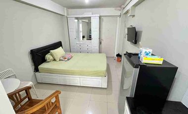 SEWA STUDIO FURNISHED TOWER EDELWEIS APARTEMEN BASSURA CITY