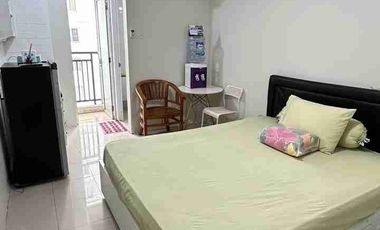 SEWA STUDIO FURNISHED TOWER EDELWEIS APARTEMEN BASSURA CITY