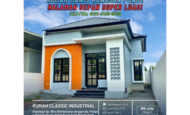 Dijual Rumah Manis di Kawasan Punge - Halaman Depan Super Luas!