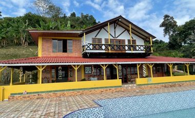 Venta Hermosa Finca Doble Propósito productiva y campestre Combia-Pereira