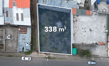 VENDO LOTE COMERCIAL DE 338 M2 EN AMBATO-SECTOR MAYORISTA