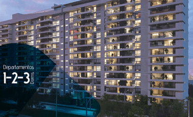 ✅ Departamento 2D+2B Mariposa | 62.61 m² | valor 4588 uf | Solo 5% de pie al 80% | Vista Park