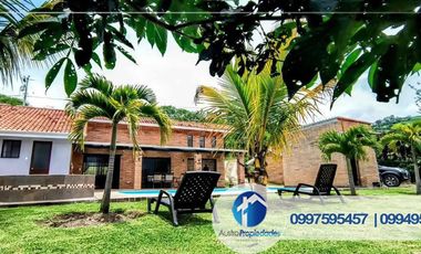 🟣 Vendo bella quinta en Yunguilla a 5 minutos de la Unión