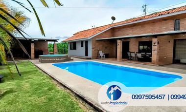 🟣 Vendo bella quinta en Yunguilla a 5 minutos de la Unión