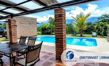 🟣 Vendo bella quinta en Yunguilla a 5 minutos de la Unión