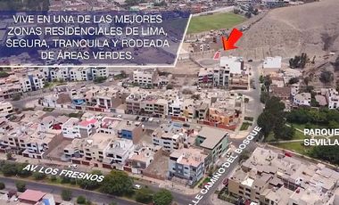 Terreno en Venta en Las Lomas de La Molina Alta – 124m²