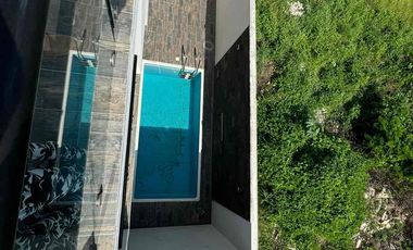 Casa en venta Frac Be Arenal terreno 10x20 con Roof y Alberca