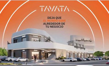 Venta de locales comerciales y oficinas con lobby al norte de Aguascalientes en nueva plaza TAVATA
