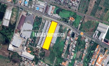 Tanah Komersial Babat Jerawat Pakal Surabaya Sudah Uruk Lebar 43 meter