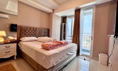 Apartment Studio Harco Sky Residence Fully Furnished Near Pancoran TV 55 INCH