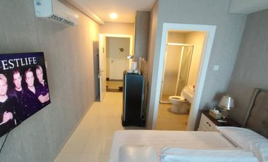 Apartment Studio Harco Sky Residence Fully Furnished Near Pancoran TV 55 INCH