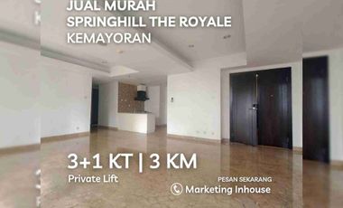 SPRINGHILL THE ROYAL RESIDENCE APARTEMEN KEMAYORAN DEKAT TOLL & GOLF