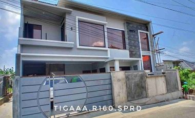 Dijual rumah baru dua lantai siap huni strategis di kota