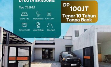Rumah Minimalis Type 75/103 Siap Huni Dalam Komplek Baturaden Bandung
