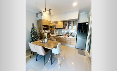 For Sale Renovated Semi Furnished House with Interior in Cluster Tesla Scientia by Summarecon Gading Serpong