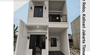 Rumah Murah 2 Lantai Dalam Kompleks Cluster Di Kalisari Pasar Rebo Cijantung Jakarta Timur