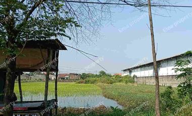Lokasi strategis, harga murah . dijual lahan di By pass Krian