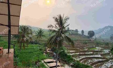 Jual Tanah Kavling Agroeduwisata Ada Kolam Renang nya,udara Sejuk cocok untuk Villa dan Rumah Hunian Tanjungsari Bogor Timur.