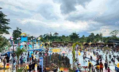 Jual Tanah Kavling Agroeduwisata Ada Kolam Renang nya,udara Sejuk cocok untuk Villa dan Rumah Hunian Tanjungsari Bogor Timur.