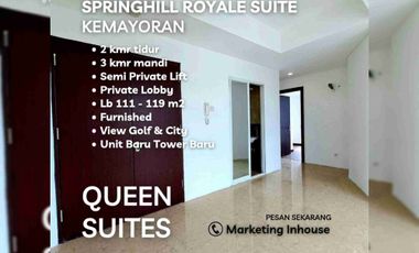 SPRINGHIL ROYAL SUITE APARTEMEN KEMAYORAN UNIT BARU BISA KPR DEKAT TOLL & GOLF