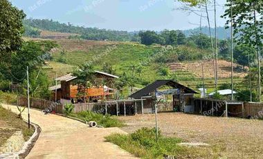 Jual Tanah Murah Lokasi Wisata Asri Pedesaan di Tanjung Sari Bogor timur, Lingkungan Pedesaan ASRI DAN NYAMAN,View Perbukitan Persawahan.