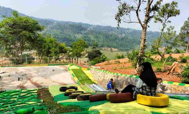 Jual Tanah Murah Lokasi Wisata Asri Pedesaan di Tanjung Sari Bogor timur, Lingkungan Pedesaan ASRI DAN NYAMAN,View Perbukitan Persawahan.