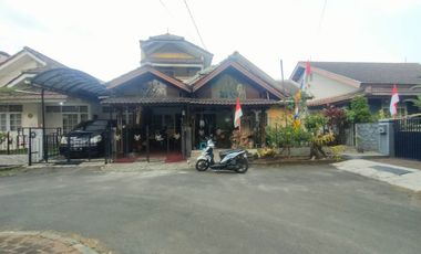 rumah siap huni menghadap fasum di arcamanik endah kota bandung