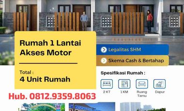 Rumah Murah Cipayung Cilangkap Munjul Cibubur Jakarta Timur, Akses Motor Lokasi Strategis | WA 0812-9359-----