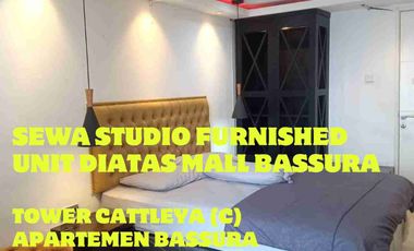 SEWA MURAH STUDIO FURNISHED TOWER C DIATAS MALL BASSURA CITY