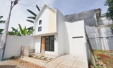 Rumah SHM 2 Lt Bebas Banjir 10 Mnt ke Gerbang Tol Jati Warna J-35697