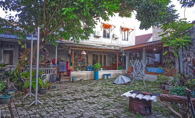 Dijual kavling dapat bonus bangunan gudang di Villa Melati Mas, Serpong, Tangerang