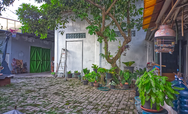 Dijual kavling dapat bonus bangunan gudang di Villa Melati Mas, Serpong, Tangerang