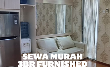 SEWA BULANAN 3BR FURNISHED TOWER DAHLIA BASSURA CITY