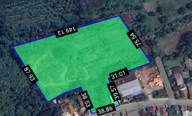 Dijual Tanah 1,3 Ha Zona Industri Rangkasbitung Lebak Banten
