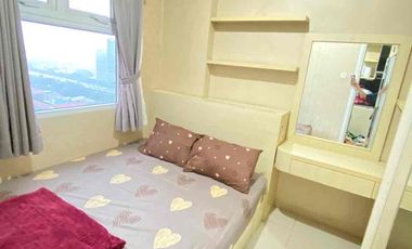 SEWA MURAH!!!  Apartemen Green Pramuka City unit 2BR Full Furnish di Atas Mall