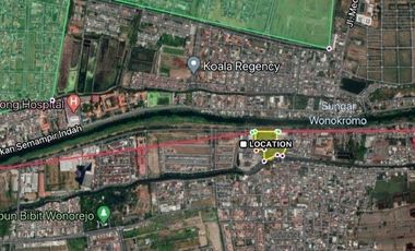 Dijual Tanah Komersial di Kedung Baruk, Wonorejo, Surabaya